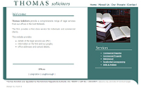 Thomas Solicitors Website - Click to Visit The Site
